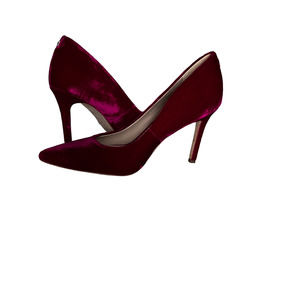 Sam Edelman raspberry "velvet" Hazel holiday pointed toe stiletto heel size 5